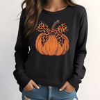 Women's Comfortable Long-Sleeve Shirt with Side Pockets