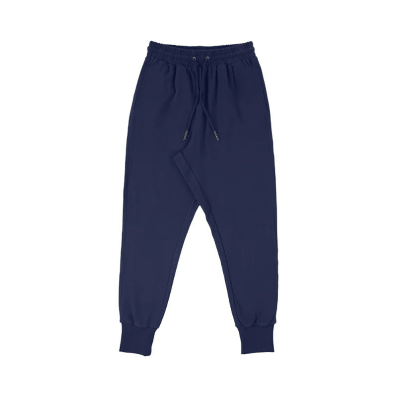 Women's Comfortable Casual Pants with Elastic Waistband and Side Pockets