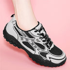 Women's Breathable and Non-Slip Sneakers with Versatile Tread