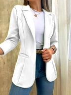 Elegant Tailored Blazer with Pockets