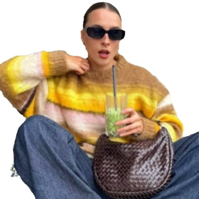 Women's Oversized Chunky Knit Sweater