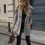 Women's Elegant and Comfortable Coat with Pockets