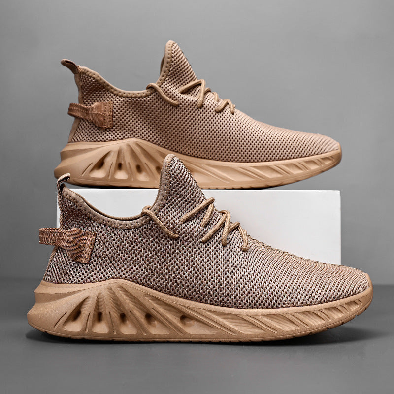 Women's Breathable Mesh Running Shoes with Flexible Sole
