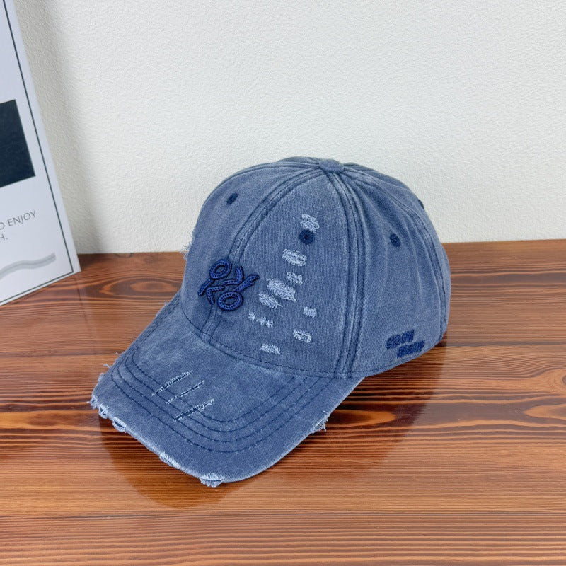 Men's Distressed Casual Baseball Cap Kalsten
