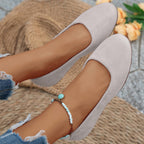 Women's Soft Suede Ballet Flats