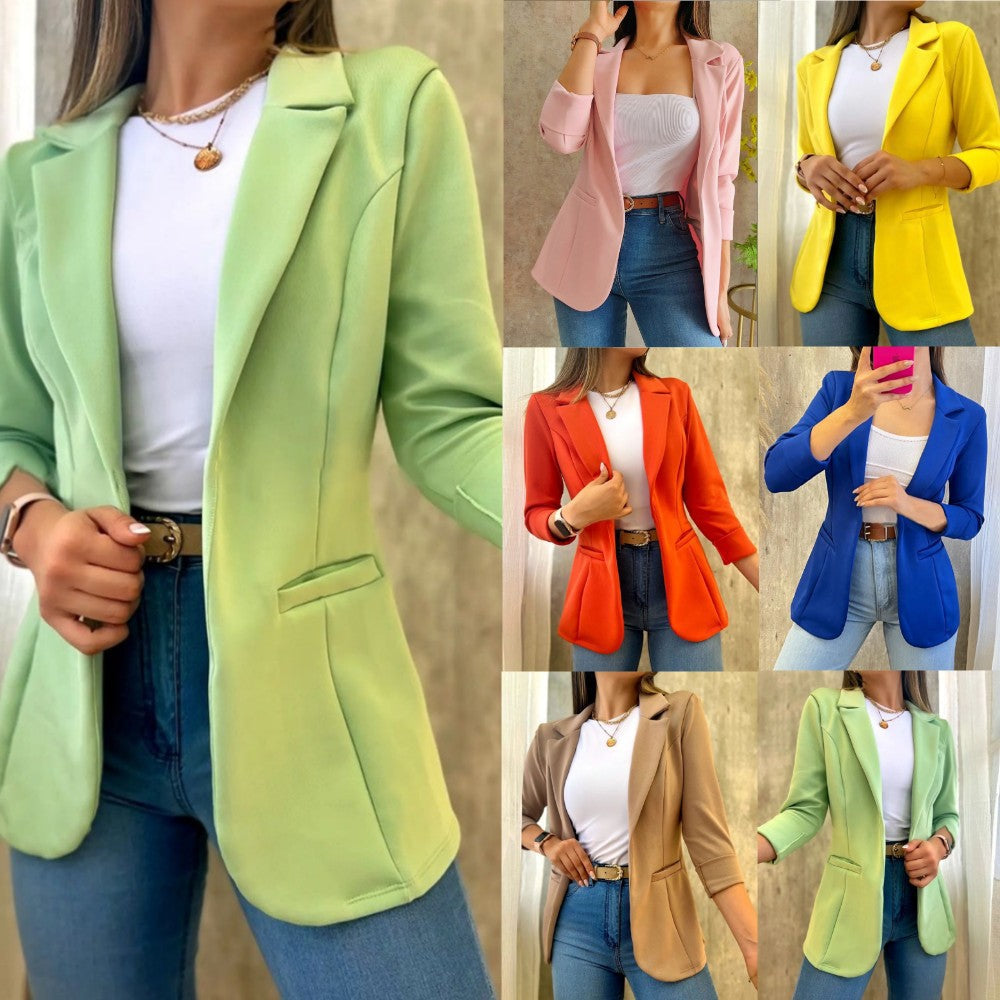 Elegant Tailored Blazer with Pockets