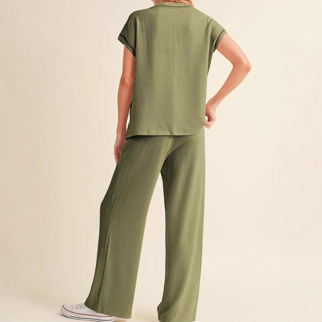Women's Cozy High-Waisted Lounge Set