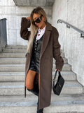 Women's Elegant Oversized Wool Coat