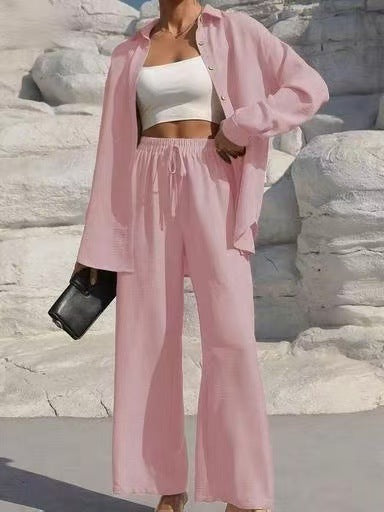 Women's Elegant and Casual Loose-Fit Loungewear Set