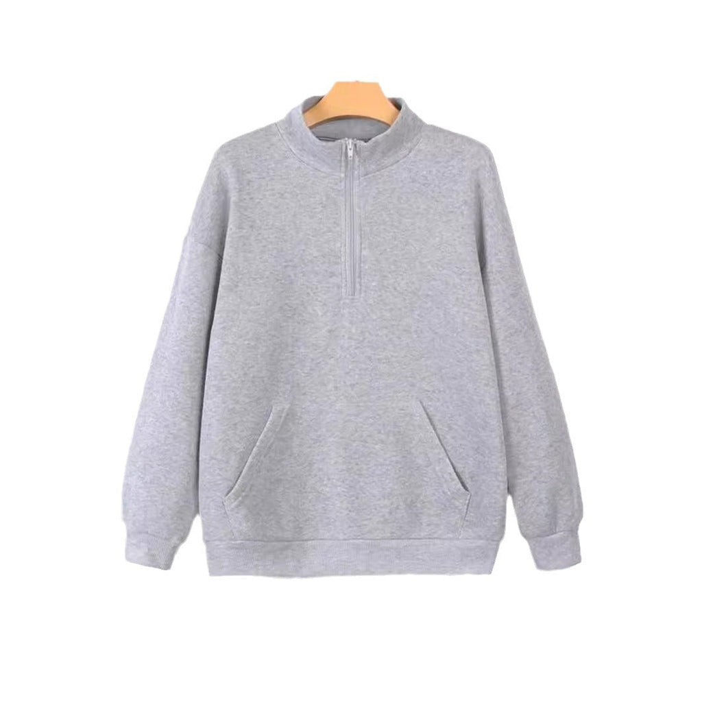 Women's Comfortable Mock Neck Pullover