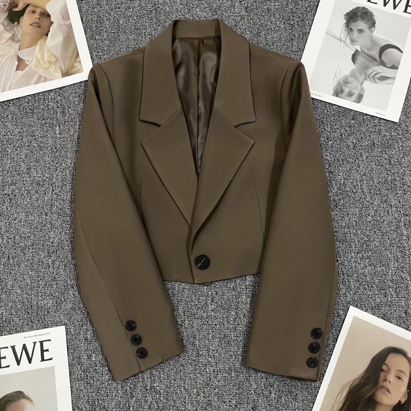 Women's Tailored Blazer with Elegant Lapels
