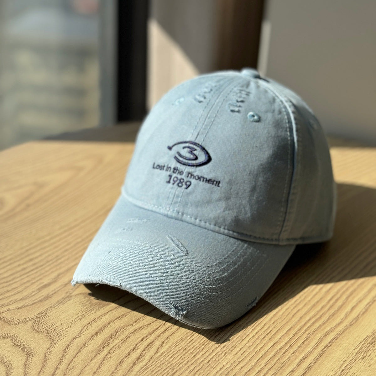 Men's Distressed Baseball Cap
