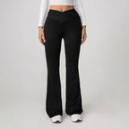 Women's High-Waisted Flared Leggings