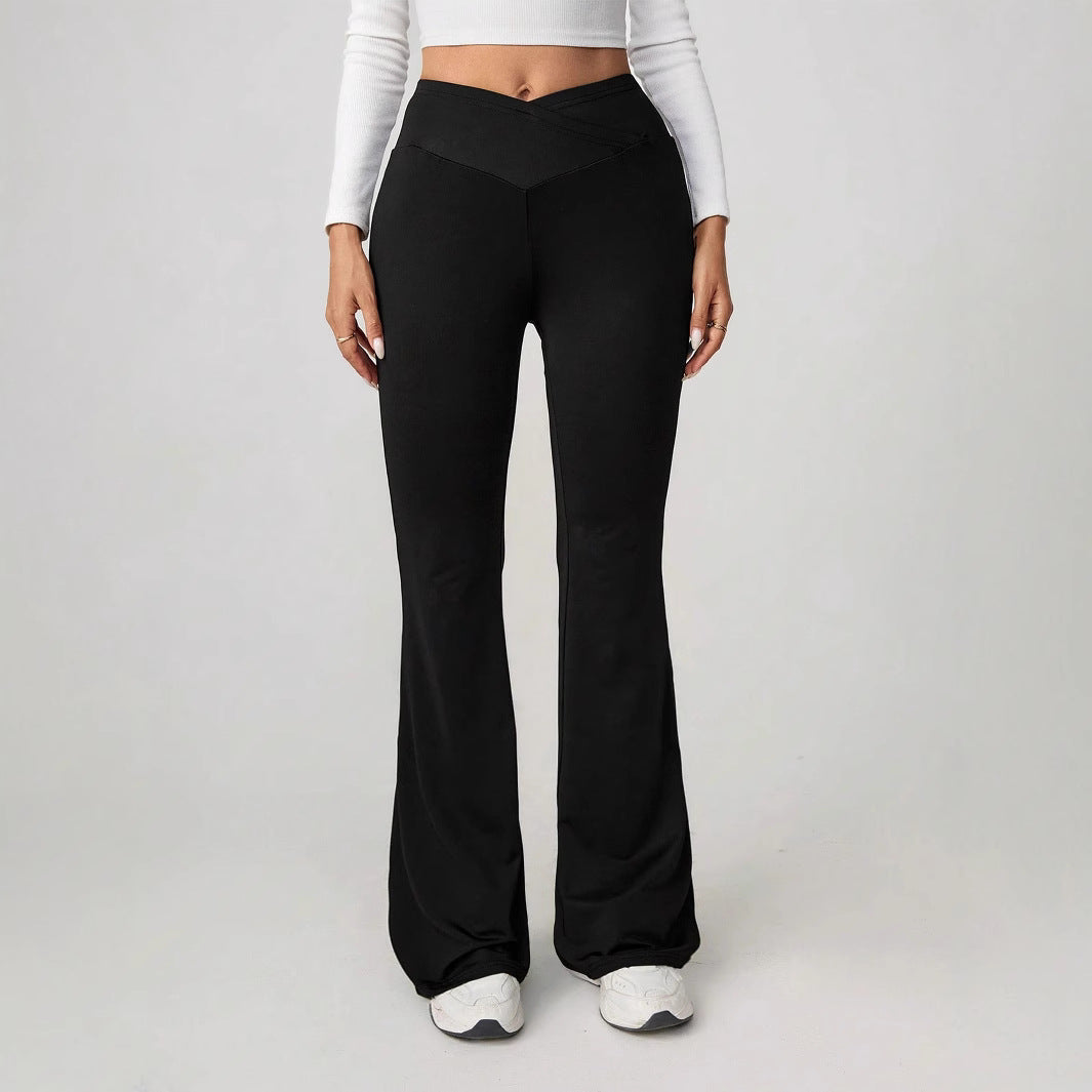 Women's High-Waisted Flared Leggings