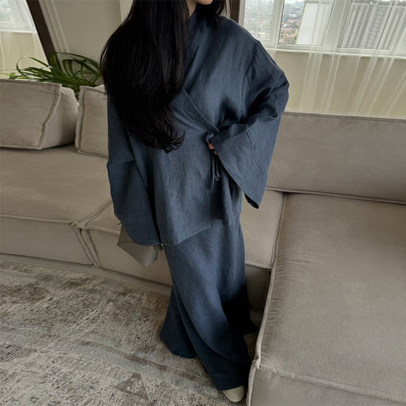 Women's Casual Kimono Suit