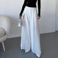Elegant Long Trousers with Side Slits