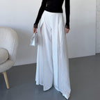 Elegant Long Trousers with Side Slits