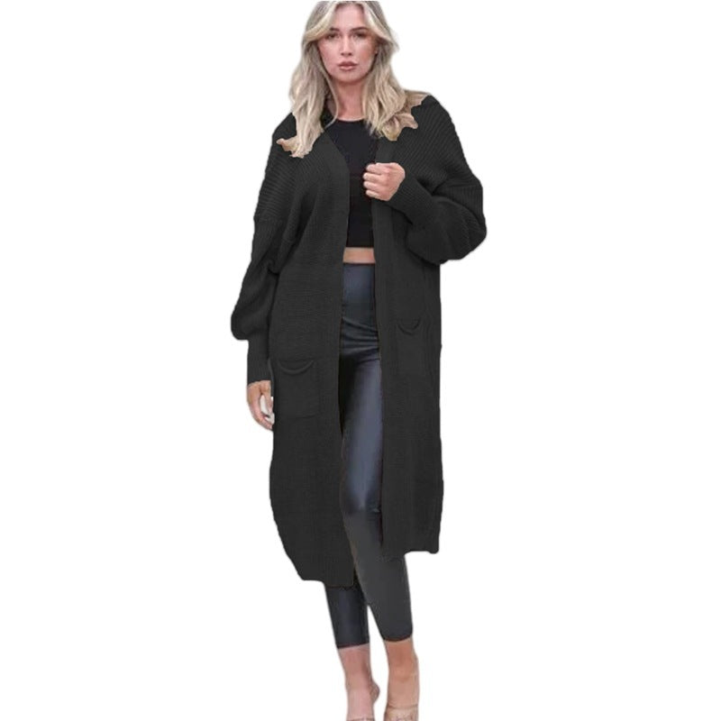 Women's Hooded Coat with Deep Pockets and Casual Fit