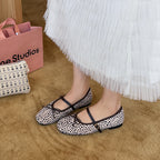 Women's Classic Vintage-Style Ballet Flats