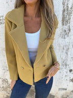 Women's Elegant Double-Breasted Blazer