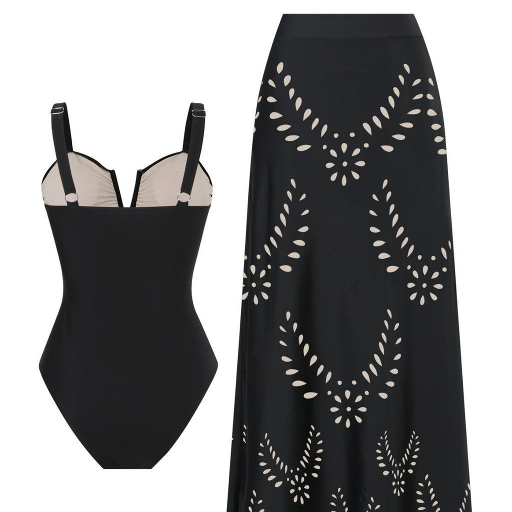 Women's Swimsuit with Matching Skirt