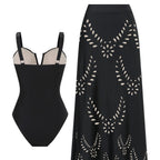 Women's Swimsuit with Matching Skirt