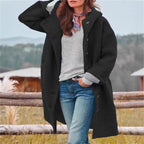 Women's Long-Sleeved Comfort Coat