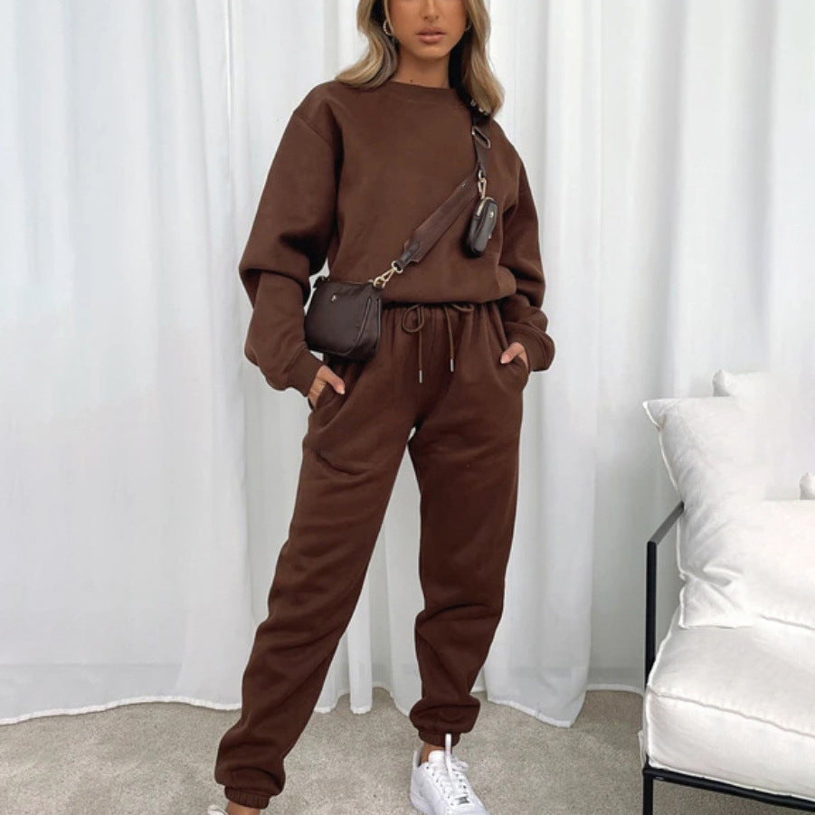 Women's Oversized Fleece Loungewear Set