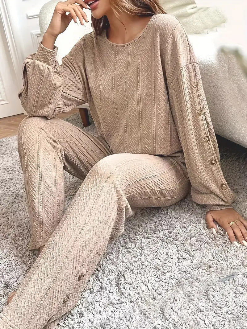 Women's Patterned Lounge Suit