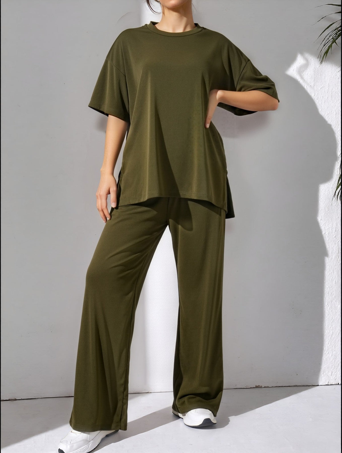 Women's Wide-Cut Leisure Set