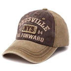 Distressed Vintage-Inspired Baseball Cap