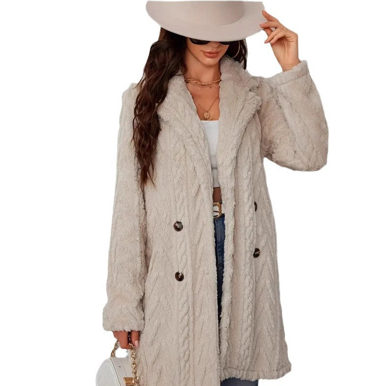 Women's Cozy Plush Coat