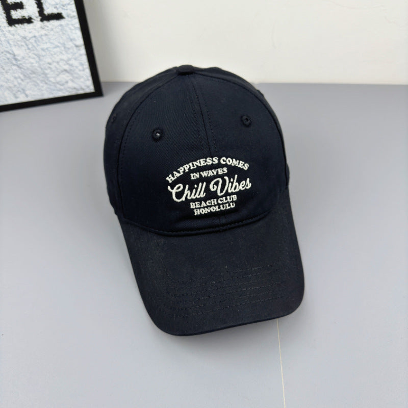 Men's Embroidered Chill Vibes Baseball Cap
