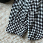Women's Blouse with Large Collar and Ruffle Details