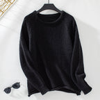 Women's Cozy Wide-Cut Knit Sweater