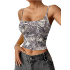 Women's Sleeveless Camouflage Top