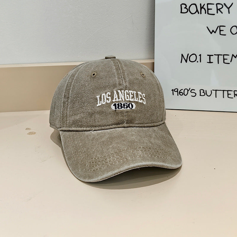 Men's Vintage-Style Cotton Cap