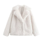 Women's Glamorous Faux Fur Coat