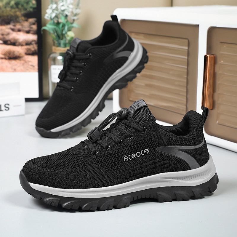 Women's Breathable Sneakers with Quick-Release Fastening