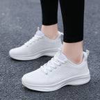 Women's Breathable Sports Shoes with Flexible Cushioning