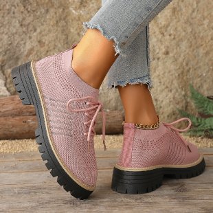 Women's Breathable and Comfortable Sneakers with Statement Sole
