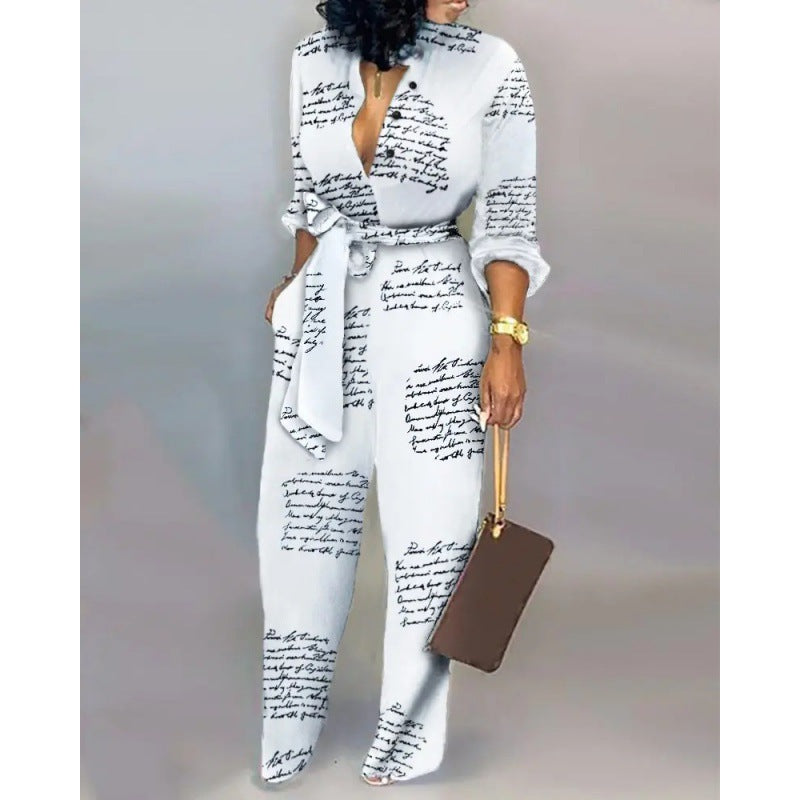 Women's Denim Jumpsuit with Fashionable Patchwork Design and Practical Pockets