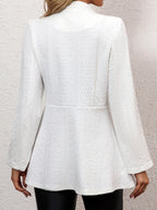Women's Elegant and Structured Blazer Jacket