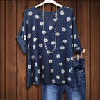 Women's Floral Print Viscose Blouse