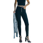 Women's High-Waisted Skinny Fit Jeans