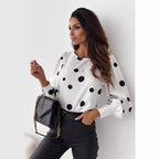 Women's Polka-Dot Blouse