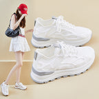 Women's Breathable Fitness Sneakers with Supportive Outsole
