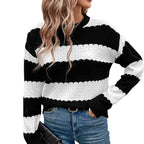 Women's Striped Knit Sweater