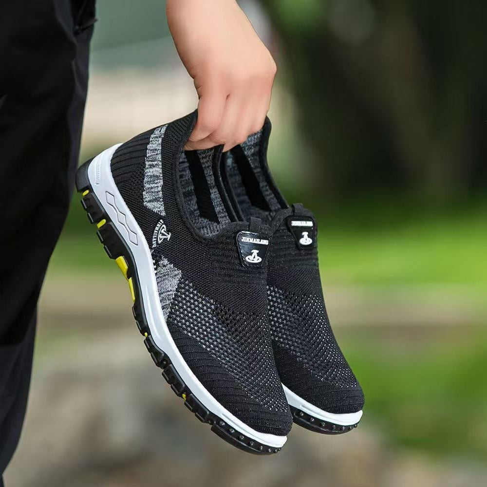 Women's Breathable Slip-On Sports Shoes with Flexible Sole