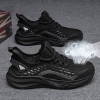 Women's Breathable Running Sneakers with Flexible Sole and Cushioning Technology